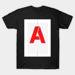 Letter A alphabet T-Shirt